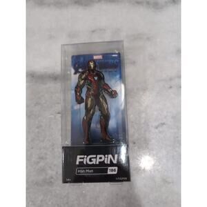 FiGPiN‎ #186, Avengers Endgame Iron Man, Collectible Enamel Pin, Unlocked